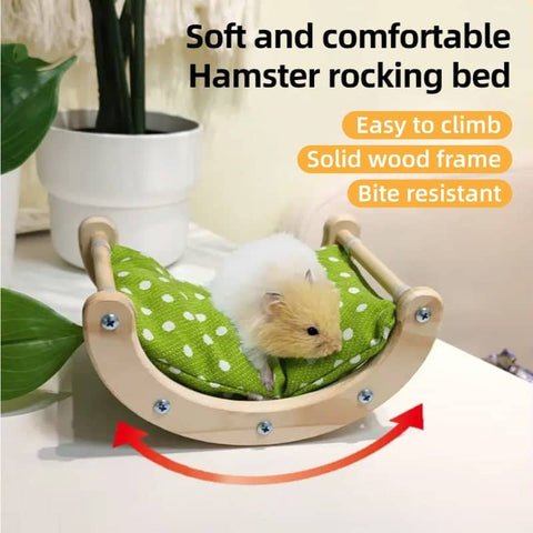 Hamster Swing Bed Warm Cotton Small Pet Rocking Chair