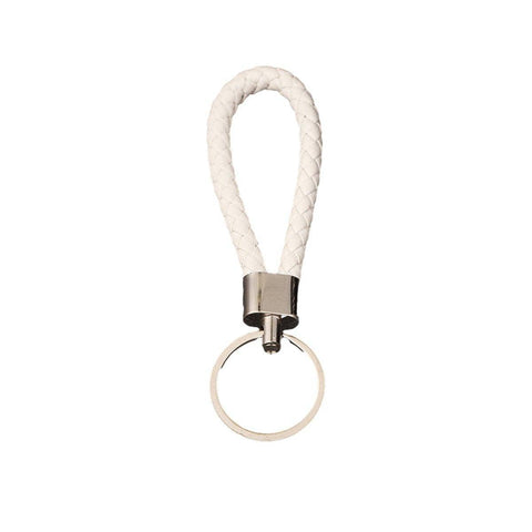 Handmade Leather Rope Car Keychain, Bag Pendant Accessory - Number 13