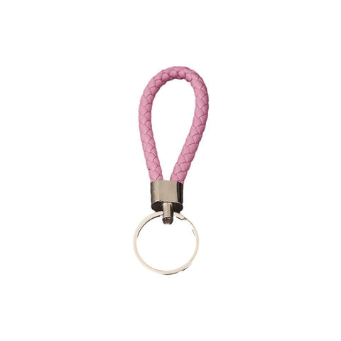 Handmade Leather Rope Car Keychain, Bag Pendant Accessory - Number 7