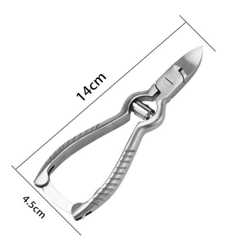Heavy Duty Stainless Steel Toenail Clippers for Thick Nails - view 3