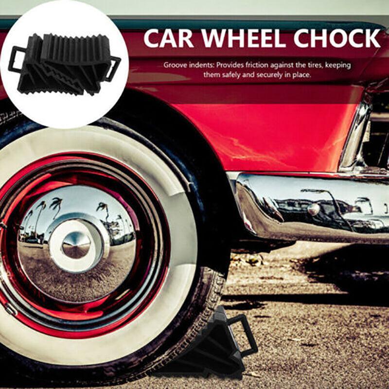 Heavy Duty Wheel Chocks for Car, Trailer, Boat and Caravan - Pack of 4 - view 5