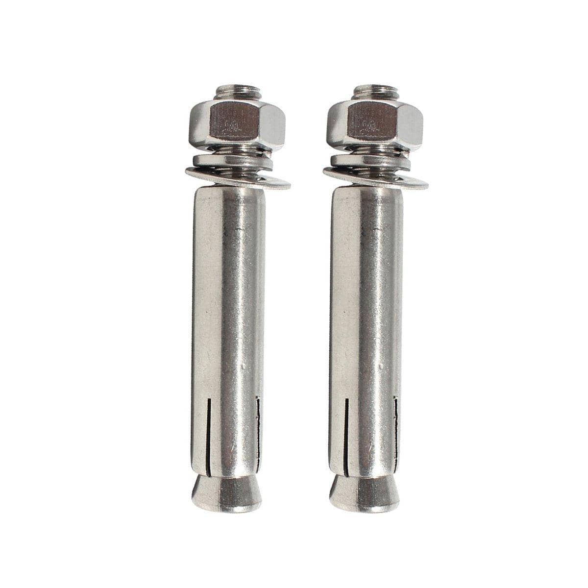 Hexagonal M18 Expansion Bolts for Concrete and Brick - 100 mm, Pack of 2