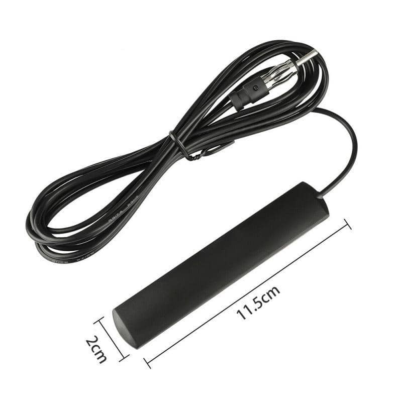 Hidden Car Radio Antenna AM FM Stereo Stealth Mount for Car, Truck and Motorcycle - Black - view 5