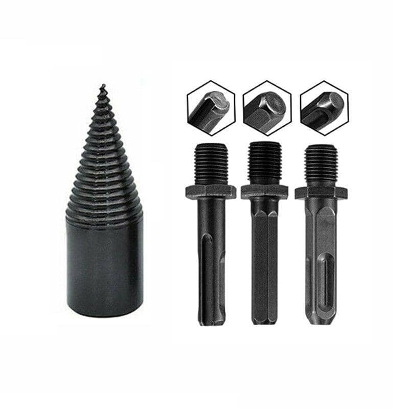 High Speed Steel Firewood Splitting Drill Bit - 42 mm