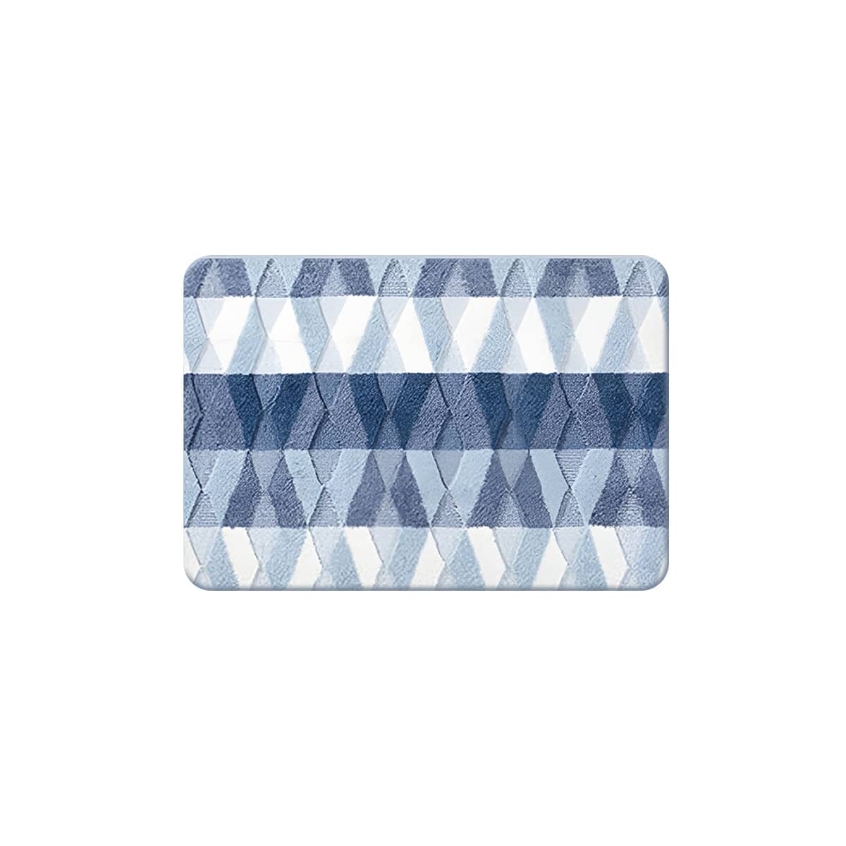 Home Entrance Dustproof Non-Slip Floor Mat for Doorways and Hallways - Blue