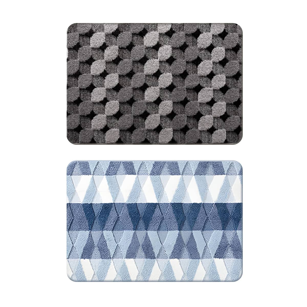 Home Entrance Dustproof Non-Slip Floor Mat for Doorways and Hallways - Blue - view 3