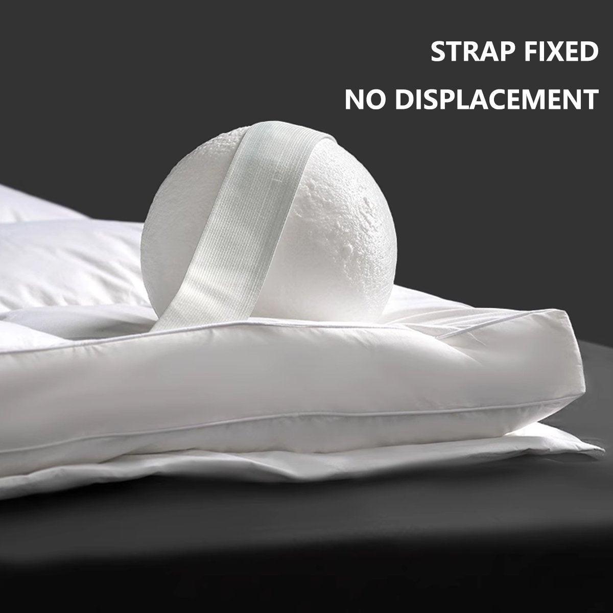 Hotel Mattress Topper Pad - Single (91 x 190cm), Brushed Fabric - view 7