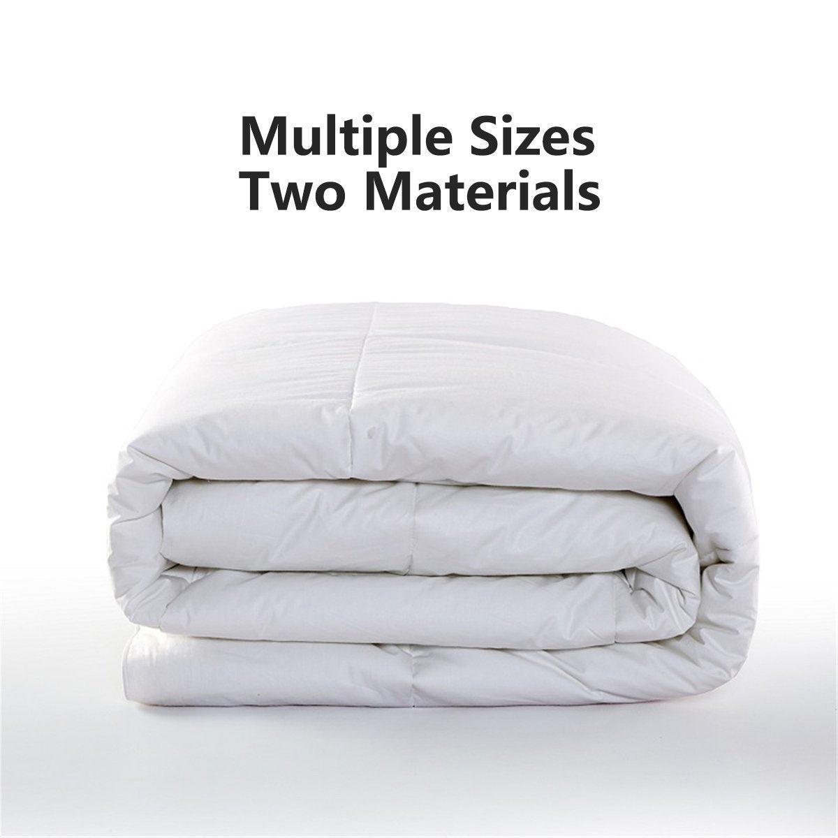 Hotel Quilt Core Queen 210 x 210cm - Cotton Finish Microfibre Quilt - view 8