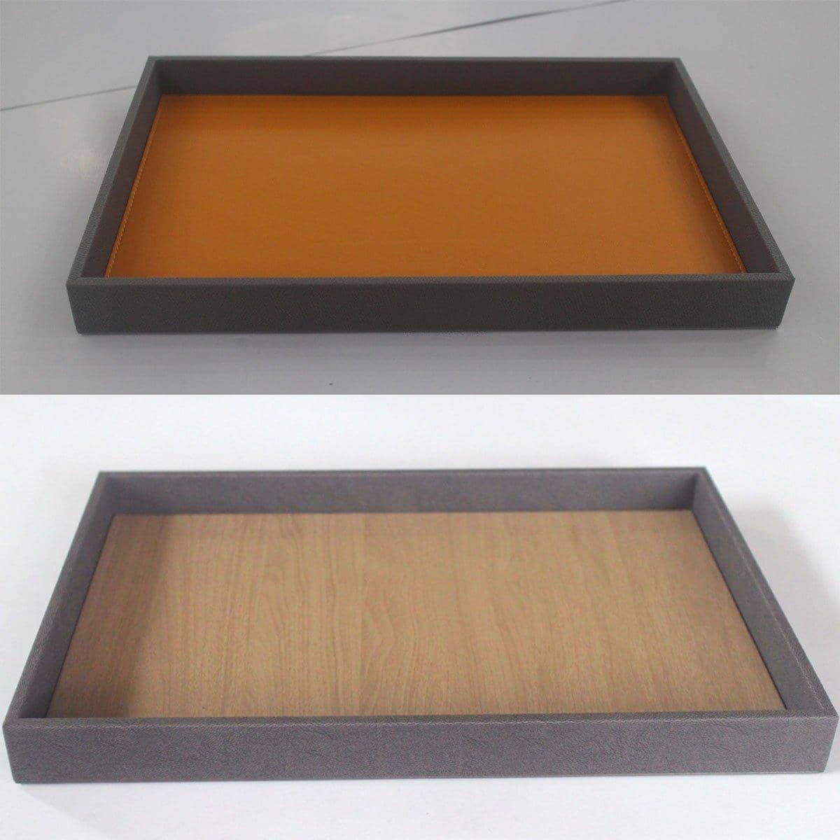 Hotel Room Sundry Storage Tray - Brown, 35 x 23 x 3 cm - view 5