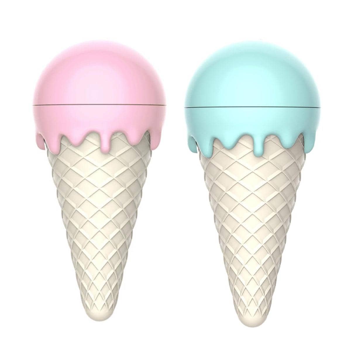 Ice Cream Cone Catnip Toy for Cats - Mint Green - view 3