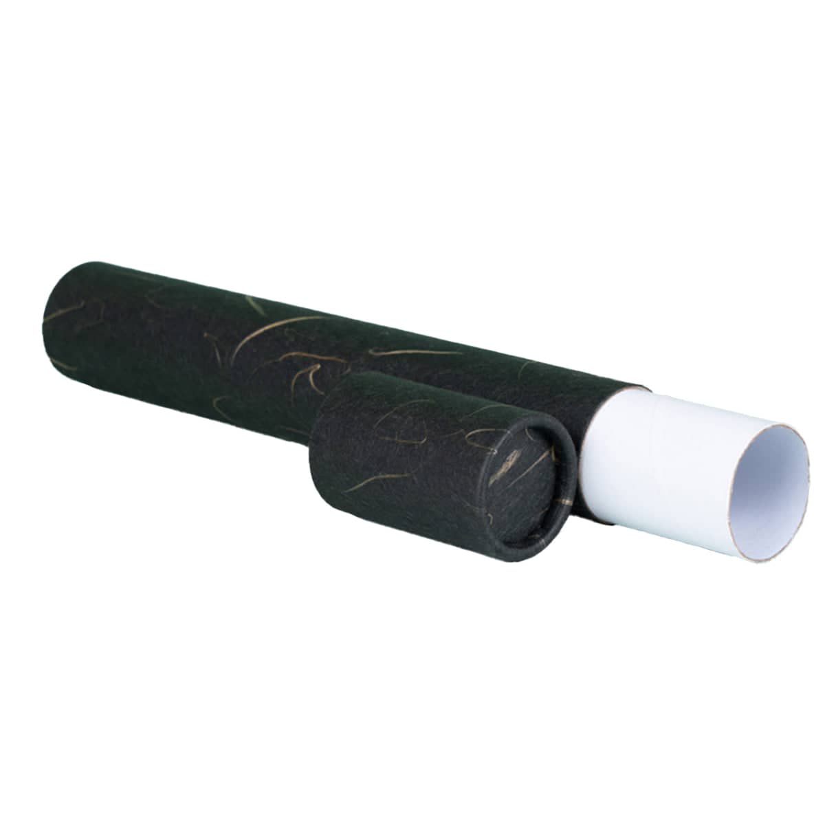 Incense Paper Tubes, 50 g Capacity, Pack of 20 - Black