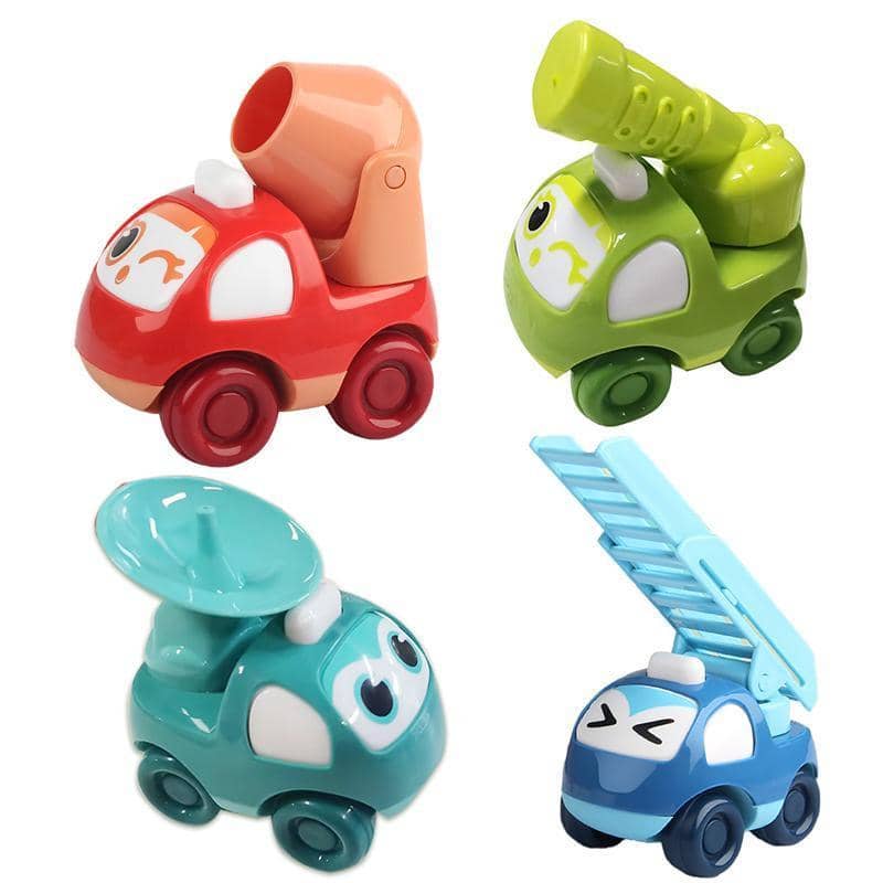 Inertia Push and Go Cartoon Toy Car for Kids - view 2