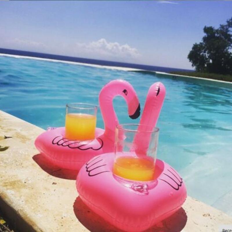 Inflatable Floating Drink Holder for Pool and Beach - Coffee Donut - view 4