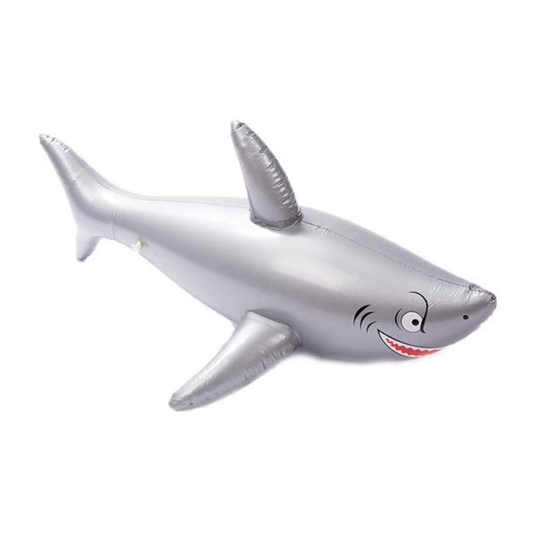 Inflatable Shark Pool Rider Toy for Kids and Swimming Pools - view 2