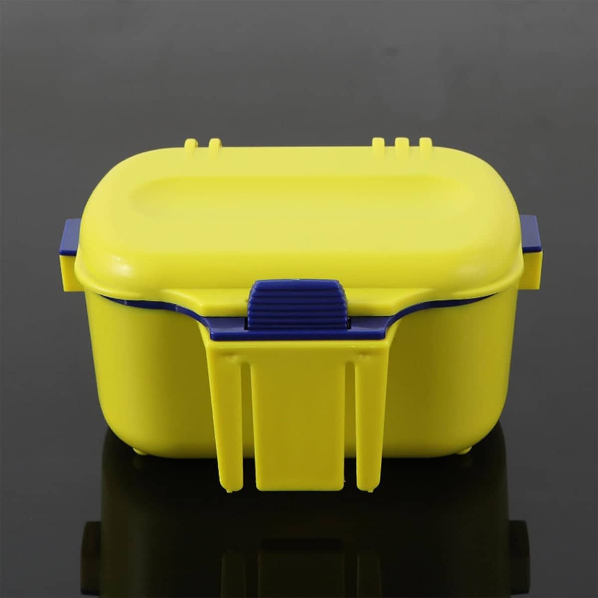 Insulated Fishing Bait Box with Dual Compartments - Yellow - view 4