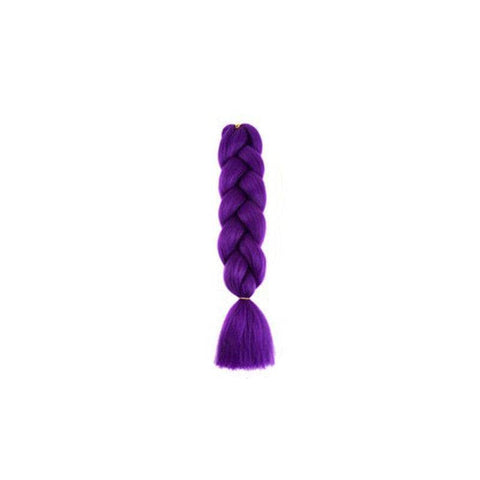 Jumbo Braiding Hair Extensions - Purple