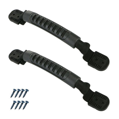 Kayak Canoe Side Mount Carry Handle with Webbing Grip - Pack of 2
