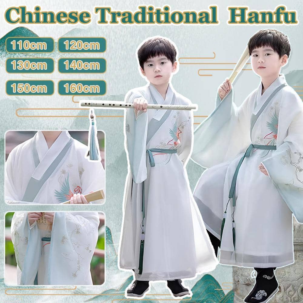 Kids' Hanfu Festival Clothing Set - Size 160 (160 cm) - view 2