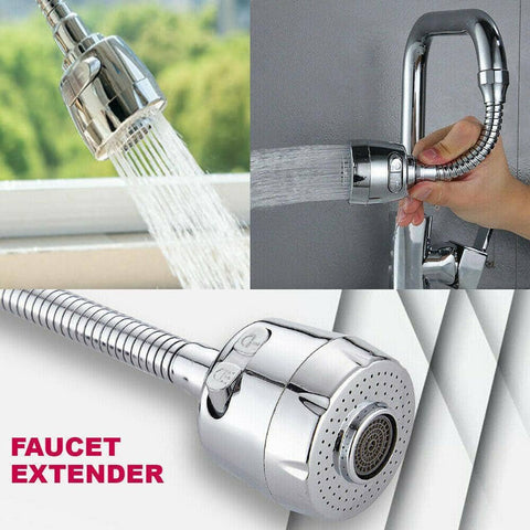 Kitchen Faucet Splash-Proof Head with 360 Degree Rotation