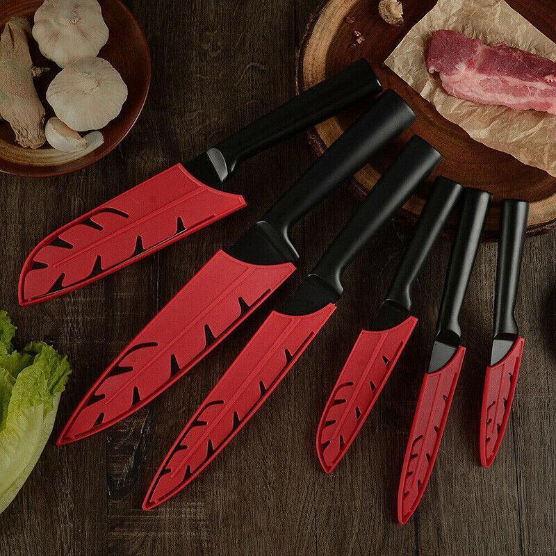 Knife Edge Guard Red Plastic - Scabbard, 3.5 Inch (8.89cm) - view 7