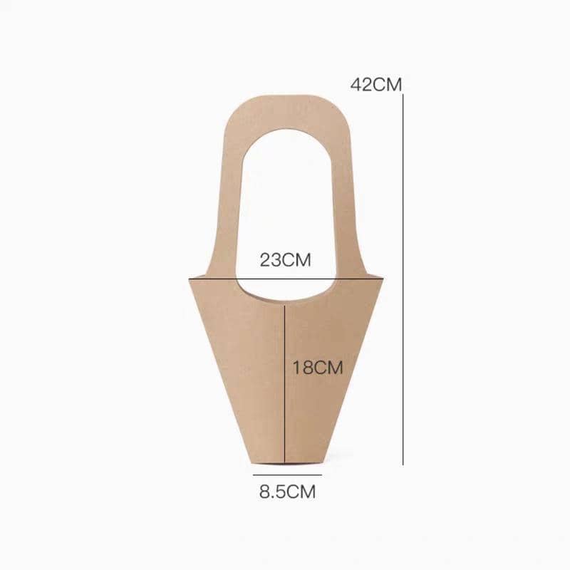 Kraft Paper Bouquet Bags for Flowers, Pack of 40 - Small (19 x 35 x 7.5 cm) - view 5