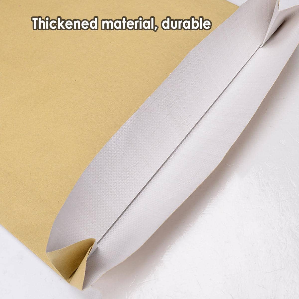Kraft Paper Plastic Composite Packing Bags, Pack of 20 - 46 x 65 cm - view 4