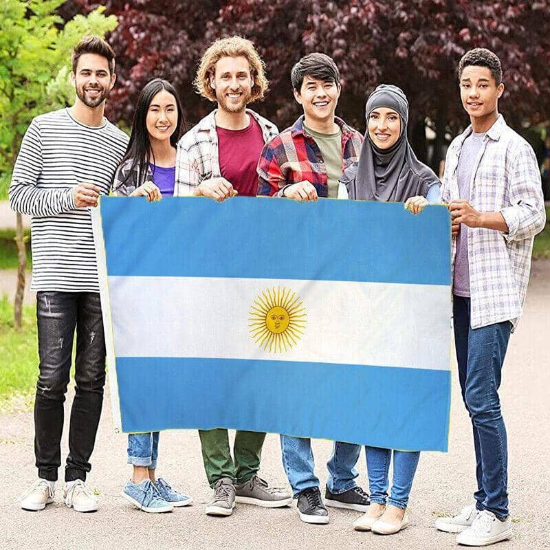 Large Argentina Flag Outdoor Argentine National Flag 150 x 90 cm - view 5