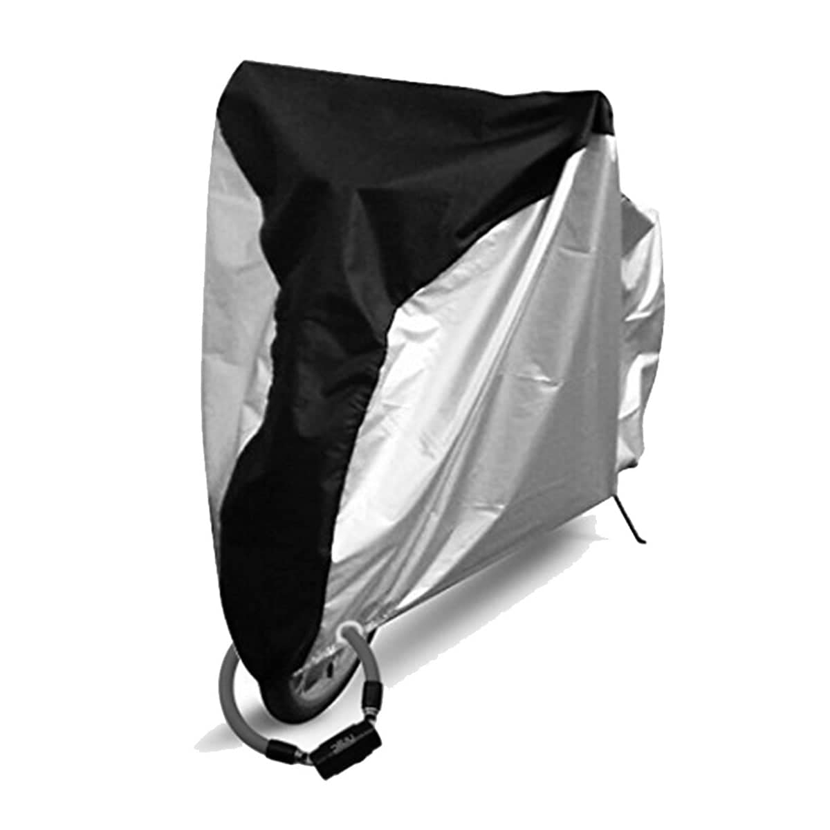 Large Bicycle Cover (190 x 65 x 98 cm), Waterproof Outdoor Rain and Dust Protector - view 2