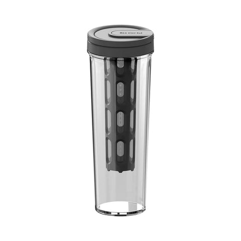 Large Capacity Cold Brew Coffee Pot with Filter, 1000ml - Grey