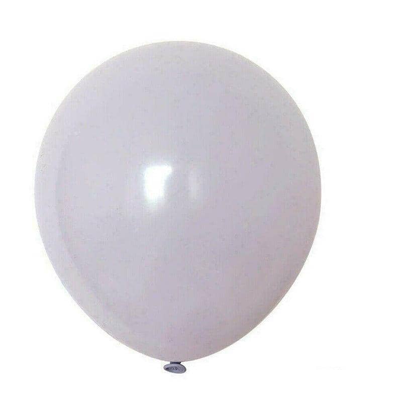 Latex Balloons, 25cm Party Decorations - Grey, Pack of 100