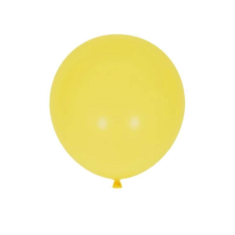 Latex Balloons, 25cm Party Decorations - Yellow Green, Pack of 100