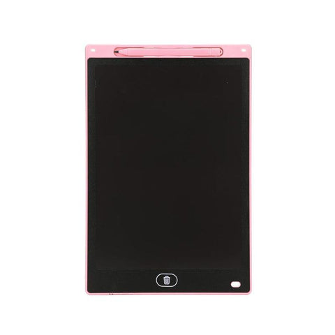 LCD Writing Tablet with Erase Lock - Large (12 Inch, 30.48cm), Pink