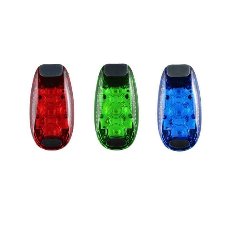 LED Bike Tail Light, Clip-On Safety Warning Lamp - Red - view 3