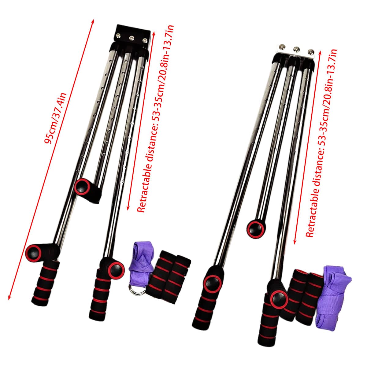 Leg Stretching Machine Flexibility Trainer for Split Training - 9 Holes - view 4