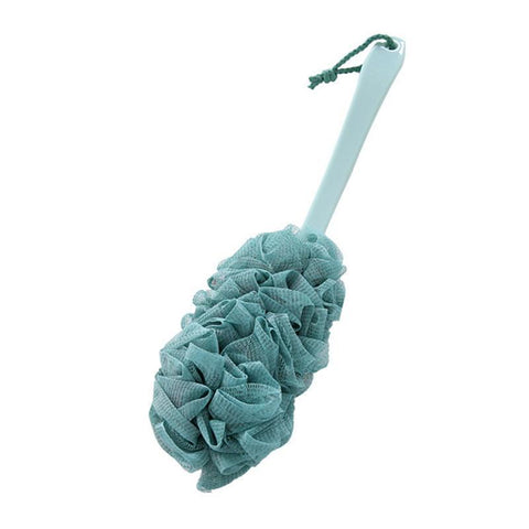 Long Handle Bath Brush Soft Mesh, Pack of 2 - Blue