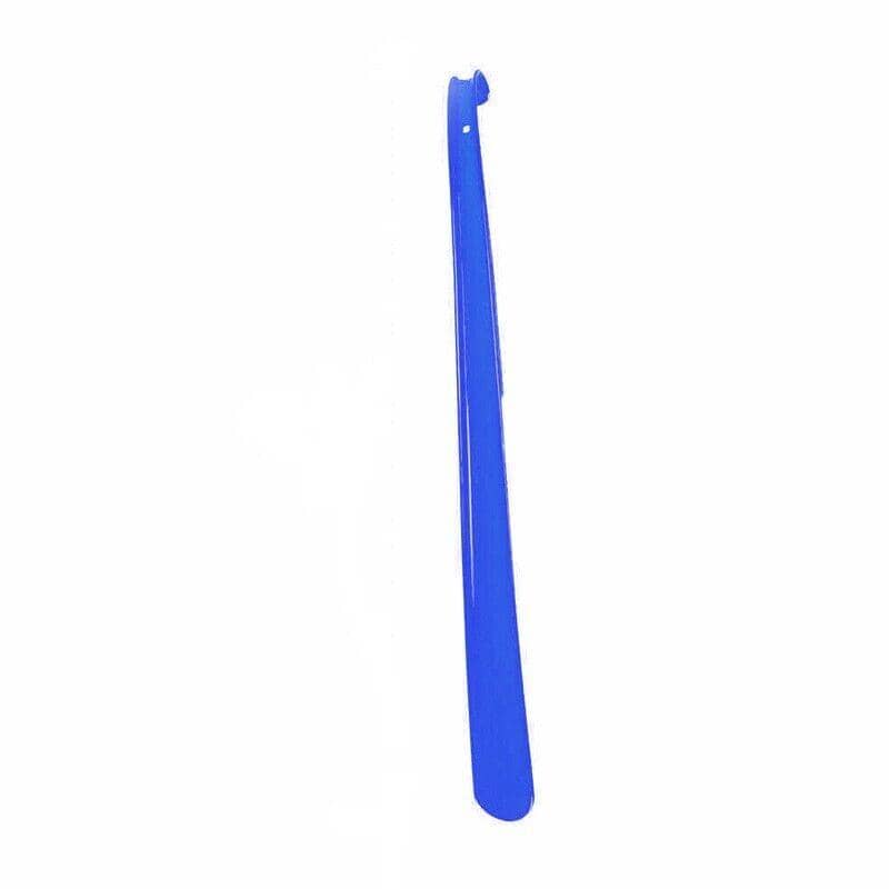 Long Shoe Horn, 59 cm Plastic Handle - Blue