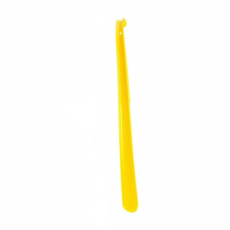 Long Shoe Horn, 59 cm Plastic Handle - Yellow