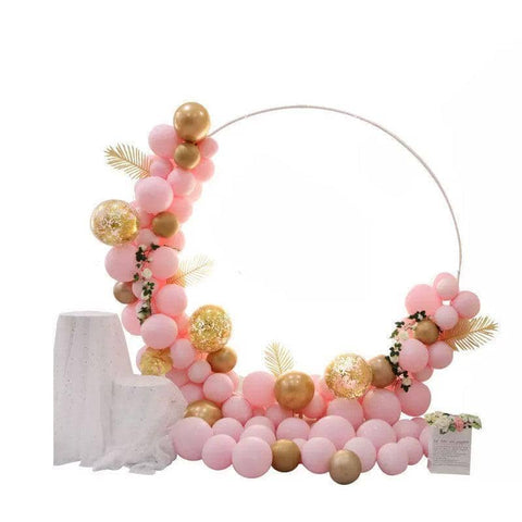 Macaron Balloon Arch Garland Kit - Pink, Pack of 117