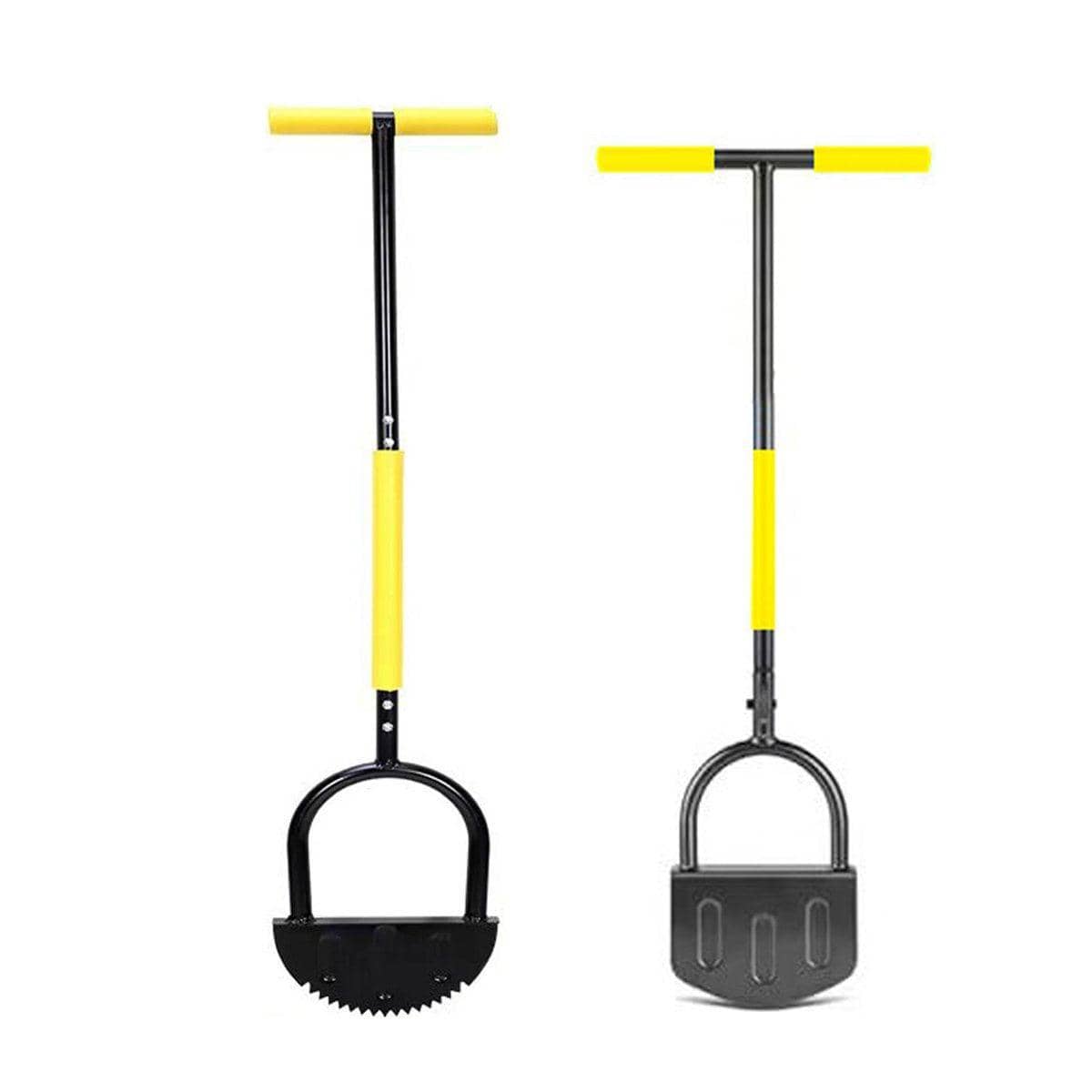 Manual Half Moon Lawn Edging Tool with T-Handle - Sharp Edge - view 3