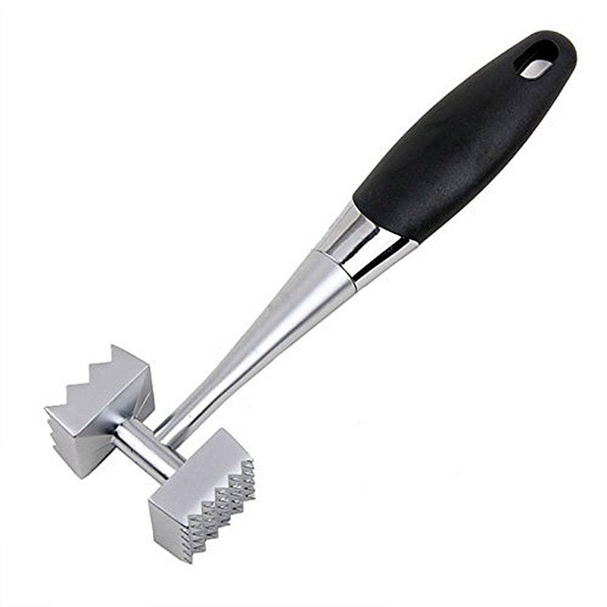Meat Tenderiser Hammer Double-Sided Stainless Steel Mallet for BBQ and Cooking - view 2