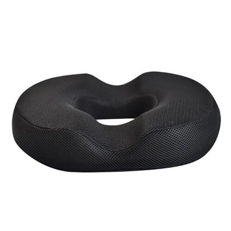 Memory Foam Donut Seat Cushion, Non-Slip Mesh Cover, 40 x 33 x 7 cm - view 2