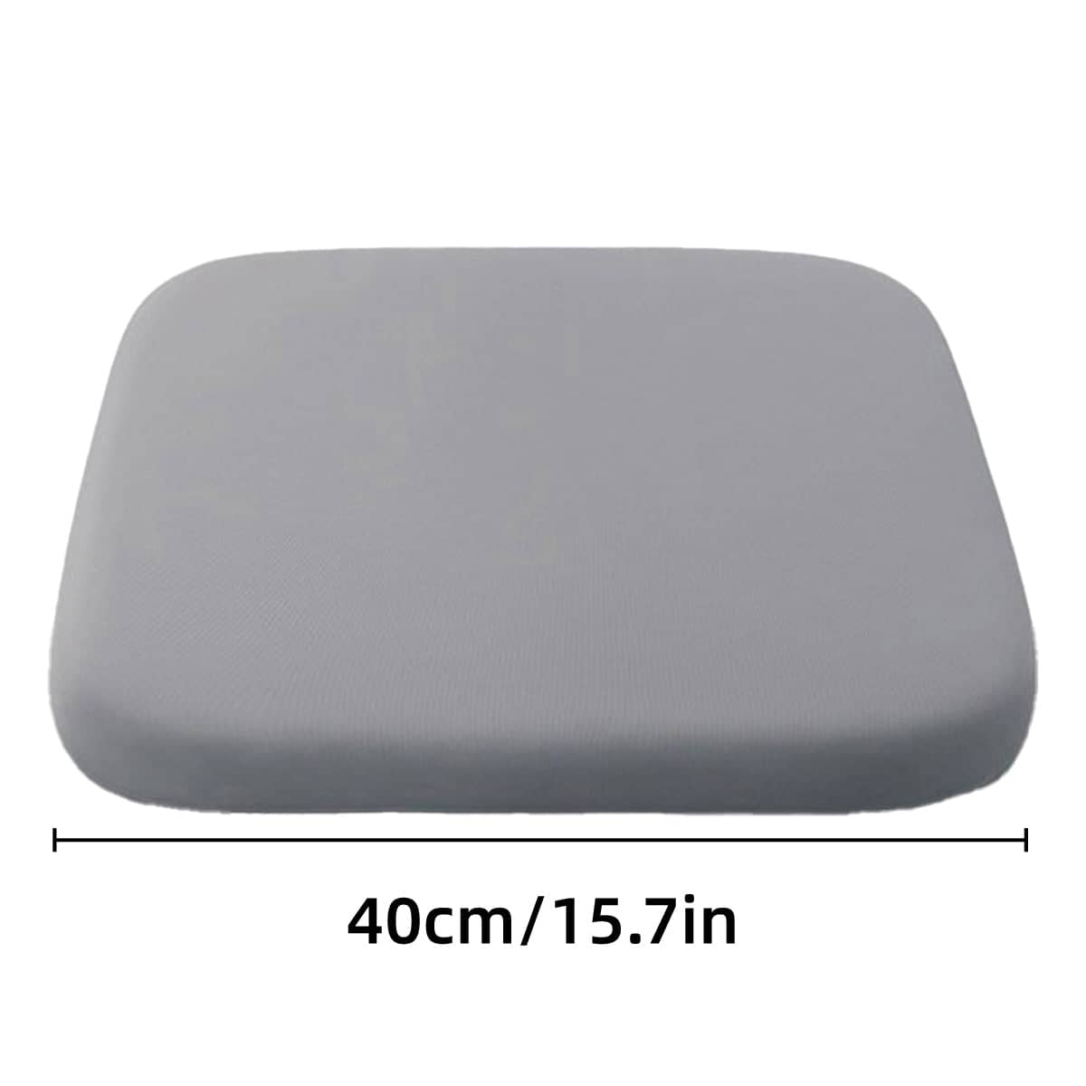 Memory Foam Seat Cushion for Office Chair - Black - view 4