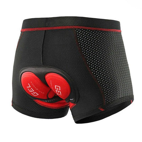 Men's 3D Padded Cycling Shorts - 3XL, Waist 68-92 cm