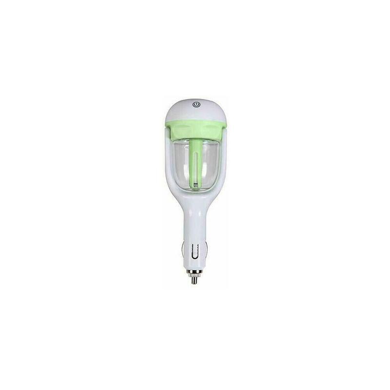 Mini Car Humidifier with 50ml Water Tank - Green