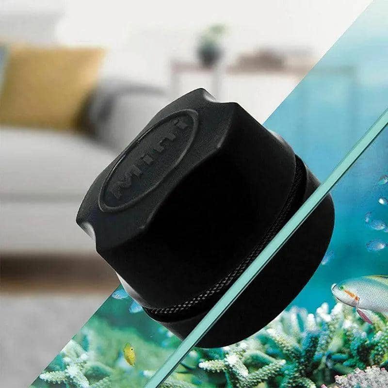 Mini Magnetic Aquarium Glass Cleaner Brush for Algae - Blue - view 5