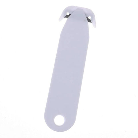 Mini Utility Knife Letter Opener for Envelopes and Food Bags - White