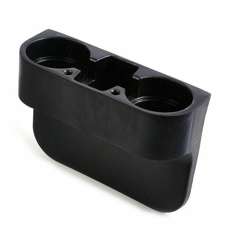 Multifunctional Car Seat Gap Cup Holder for Bottles, Snacks and Accessories - Black - view 2