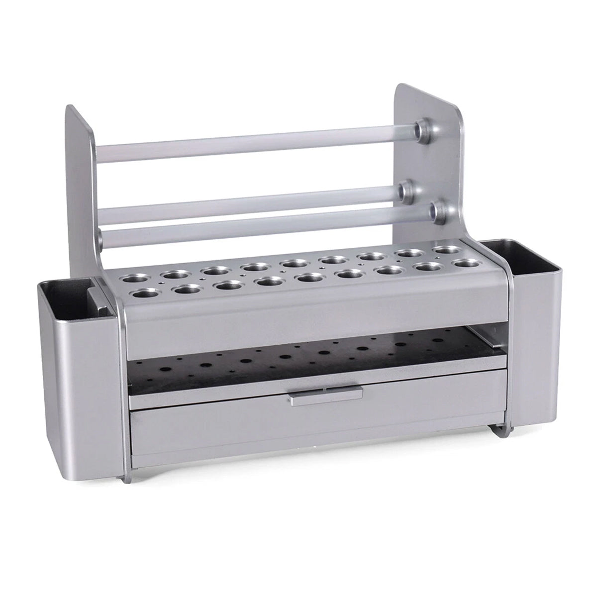 Multifunctional Desktop Tool Storage Cabinet with Side Compartments - view 2