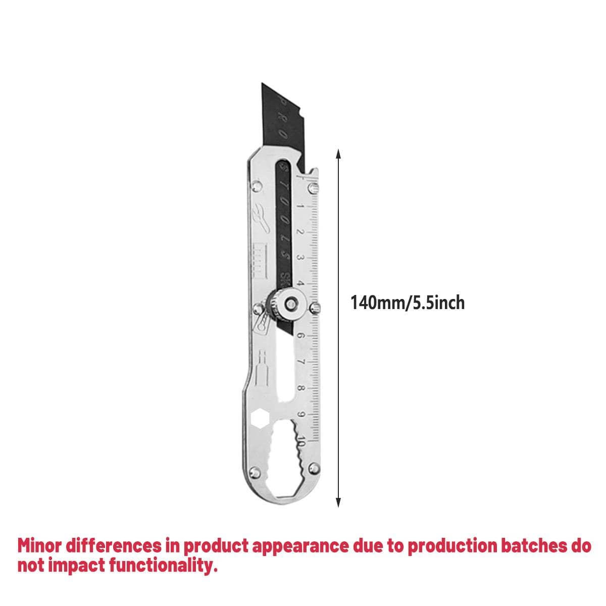 Multifunctional Stainless Steel Utility Knife Set with 30 Blades - view 3