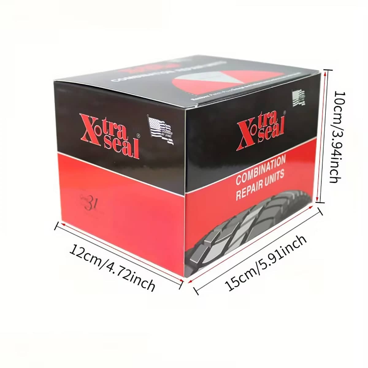 Mushroom Nail Tyre Repair Kit Pack of 24 for Cars and Motorbikes, Tubeless Puncture Plugs - view 3